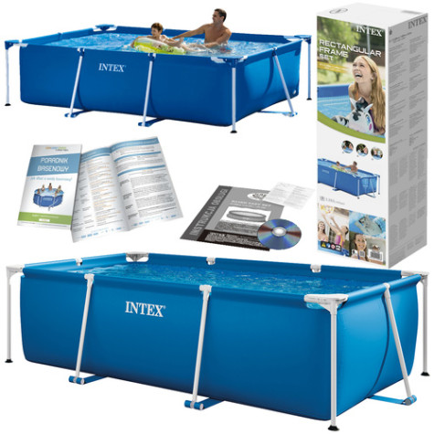Intex 28272 Bazén s konstrukcí Frame family 300x200x75cm ~ 1