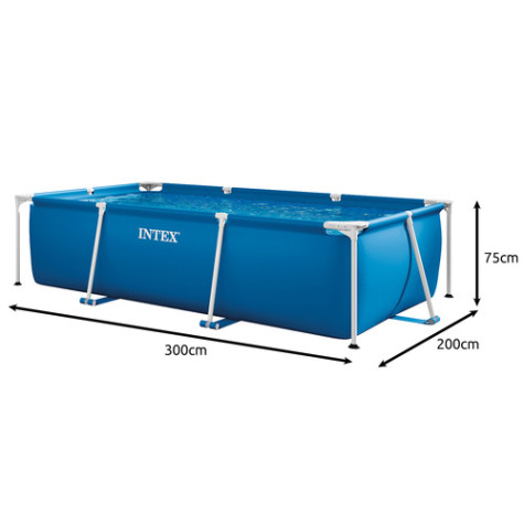 Intex 28272 Bazén s konstrukcí Frame family 300x200x75cm ~ 5
