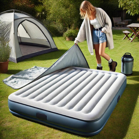 Intex 64118 Nafukovací matrace Dura-Beam Pillow rest 203x152x30cm ~ 2