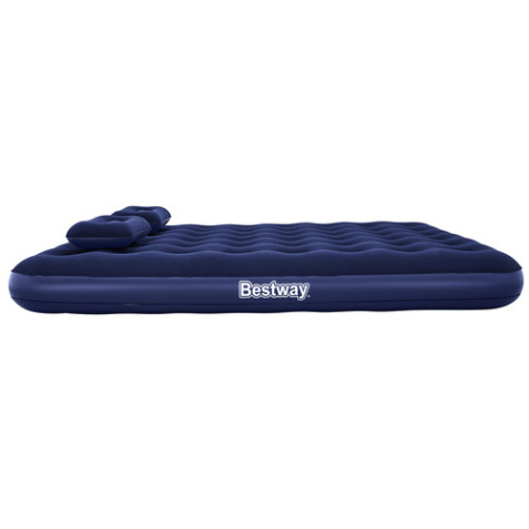 Bestway 67374 Nafukovací matrace Queen 203x152x22cm s manuální pumpou ~ 4