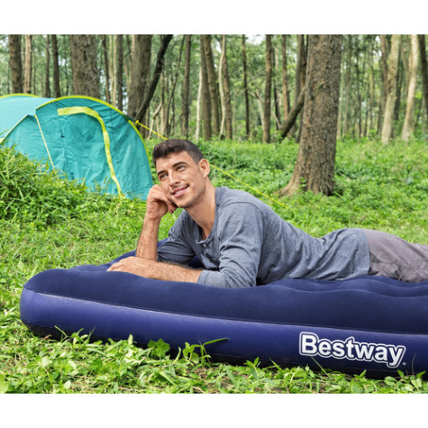 Bestway 67374 Nafukovací matrace Queen 203x152x22cm s manuální pumpou ~ 5