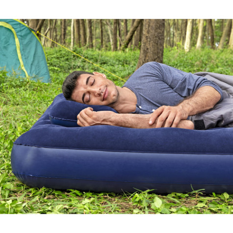 Bestway 67374 Nafukovací matrace Queen 203x152x22cm s manuální pumpou ~ 7