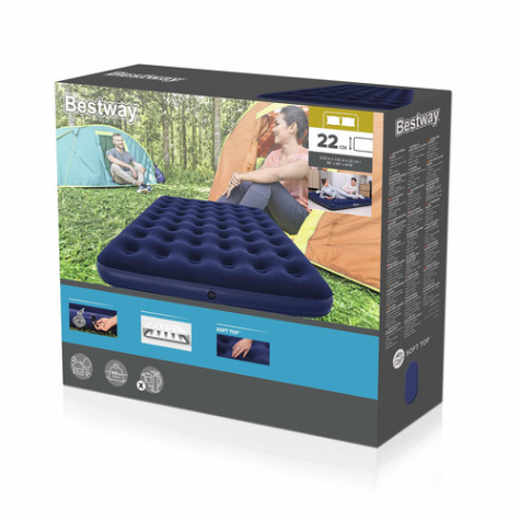 Bestway 67003 Nafukovací matrace Queen 203x152x22cm ~ 4