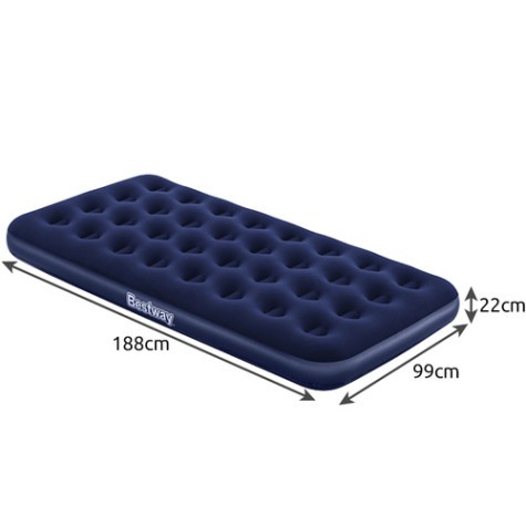 Bestway 67001 Nafukovací matrace Twin 188x99x22cm ~ 9