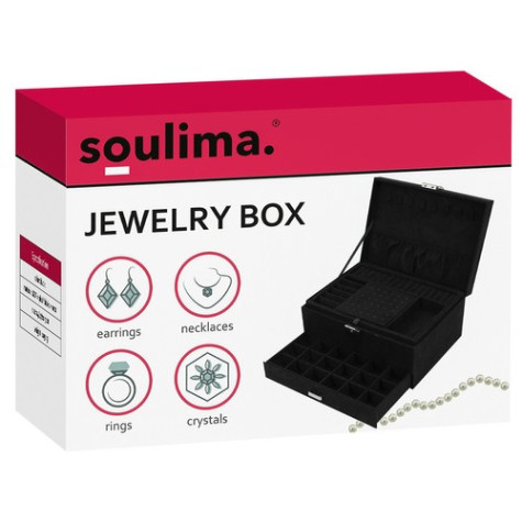 Šperkovnice černá Soulima 22262 ~ 10