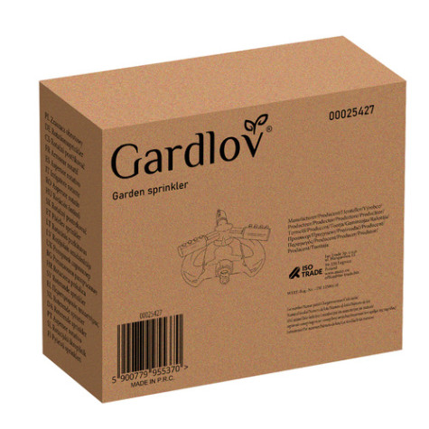 Zahradní 3ramenný otočný zavlažovač Gardlov 25427 ~ 10