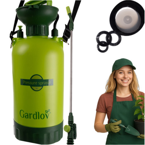 Ruční tlakový zahradní postřikovač 5l Gardlov 25581 ~ 1