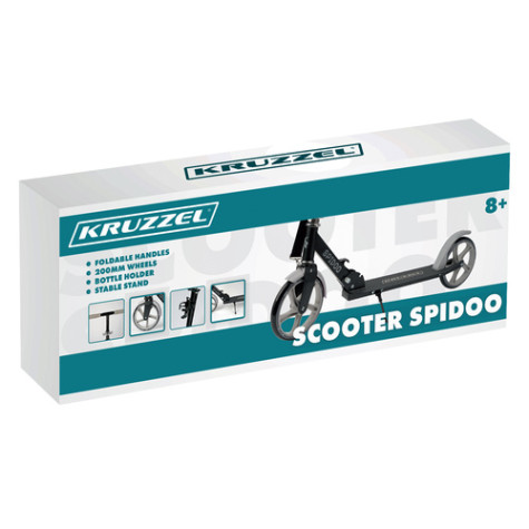 Skládací koloběžka Spidoo šedá Kruzzel 25629 ~ 2