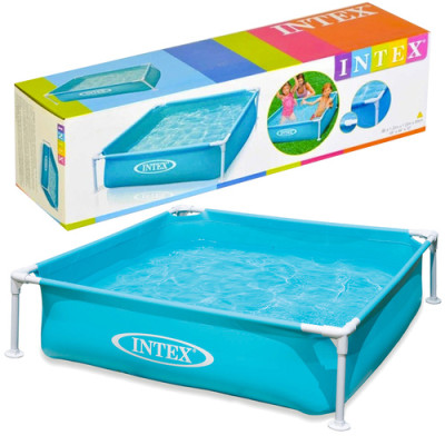 Intex 57173 Dětský bazén s rámem 122x122x30cm