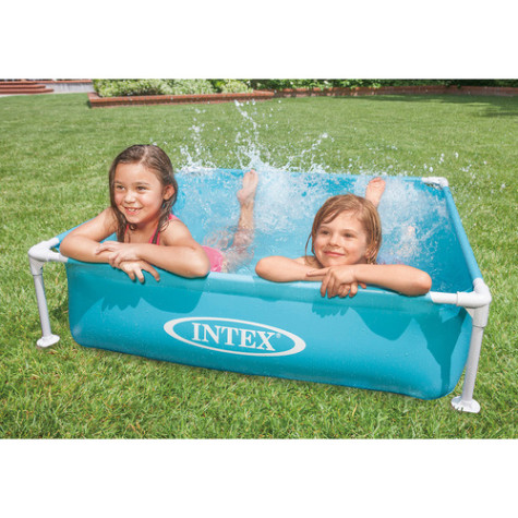 Intex 57173 Dětský bazén s rámem 122x122x30cm ~ 4