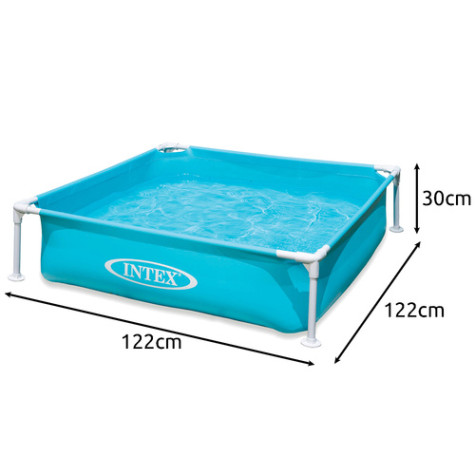 Intex 57173 Dětský bazén s rámem 122x122x30cm ~ 5