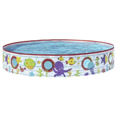 Bestway 55029 Expanzní dětský bazén 152x25cm Podmořský svět ~ 3