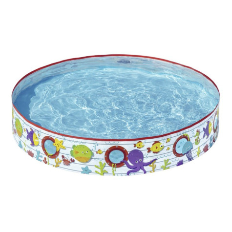 Bestway 55029 Expanzní dětský bazén 152x25cm Podmořský svět ~ 6