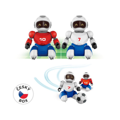MaDe RoboFotbal roboti 2 ks s míčkem na dálkové ovládní