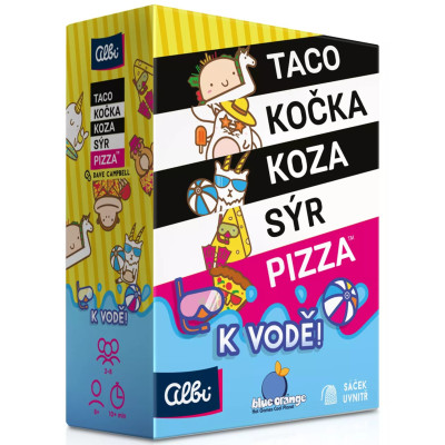 Albi Taco, kočka, koza, sýr, pizza - K vodě
