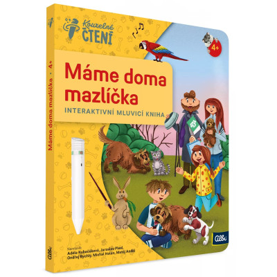 Albi Kouzelné čtení - Kniha Máme doma mazlíčka