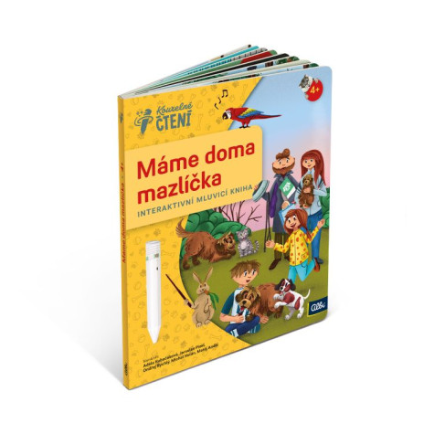 Albi Kouzelné čtení - Kniha Máme doma mazlíčka ~ 5