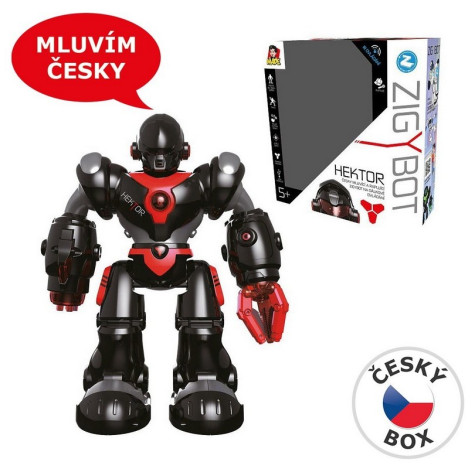 MaDe Zigybot robot Hektor rapující 35 cm ~ 1