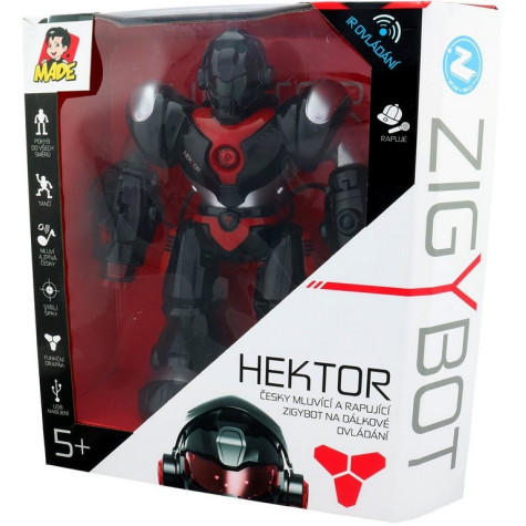 MaDe Zigybot robot Hektor rapující 35 cm ~ 5