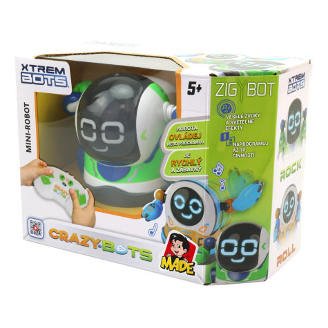 MaDe Zigybot Mini-Robot Rock na ovládání ~ 3