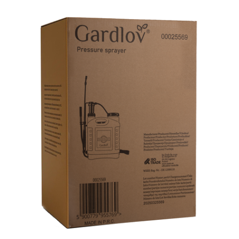 Ruční tlakový zahradní postřikovač 16l Gardlov 25569 ~ 6
