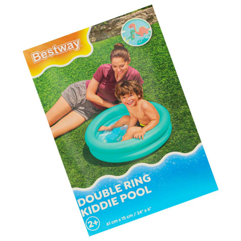 Bestway 51061 Bazén mini dětský nafukovací 61x15cm - tyrkysový ~ 8