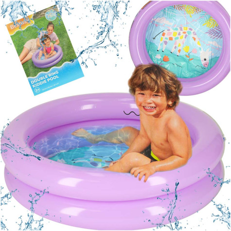 Bestway 51061 Bazén mini dětský nafukovací 61x15cm - fialový ~ 1