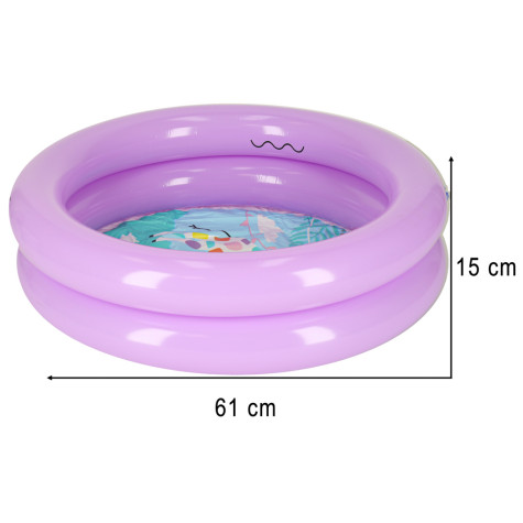 Bestway 51061 Bazén mini dětský nafukovací 61x15cm - fialový ~ 7