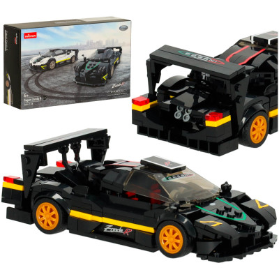 Rastar Stavebnice model vozu Pagani Zonda R černé 1:28