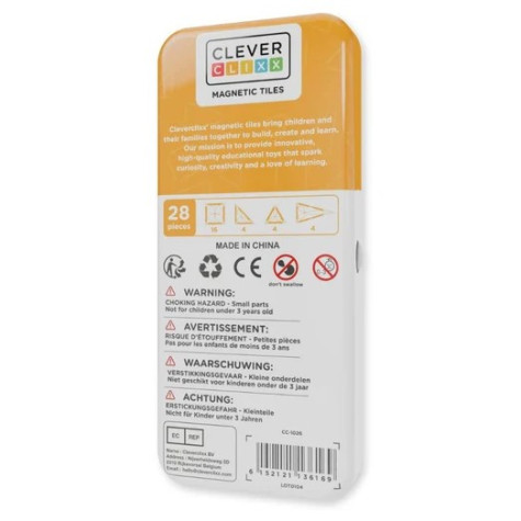 Cleverclixx Cestovní set mini dílky Intense 28 dílů ~ 6