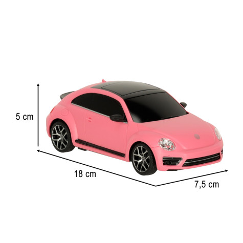 RC auto 1:24 Volkswagen Beetle-UV růžové na dálkové ovládání ~ 9