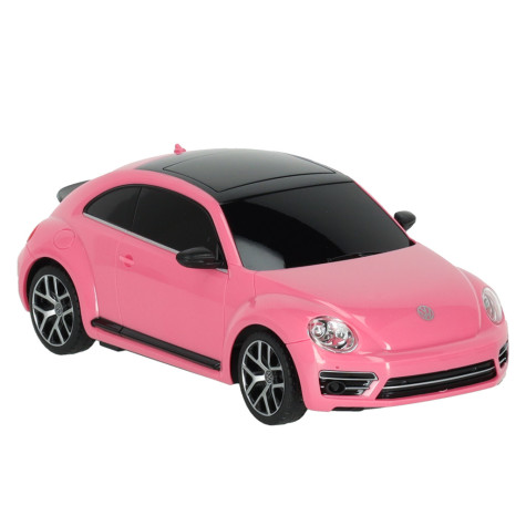 RC auto 1:24 Volkswagen Brouk růžový na dálkové ovládání ~ 2