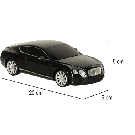 RC auto 1:24 Bentley Continental GT černé na dálkové ovládání ~ 8