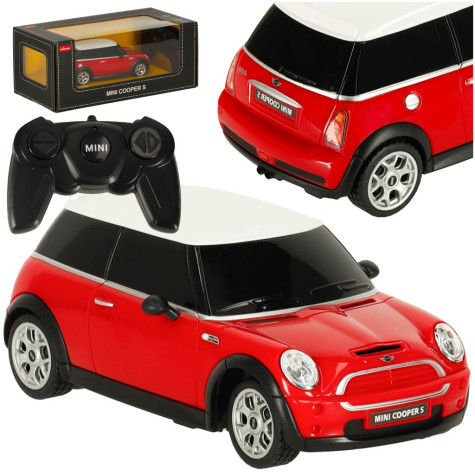 RC auto 1:24 MINI COOPERS červené na dálkové ovládání ~ 1