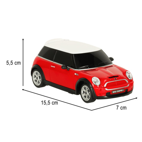 RC auto 1:24 MINI COOPERS červené na dálkové ovládání ~ 7