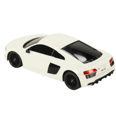 RC auto 1:24 AUDI R8 2015 bílé na dálkové ovládání ~ 4