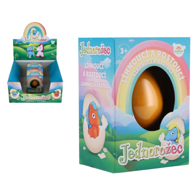 Teddies Vejce líhnoucí a rostoucí Jednorožec 6 cm