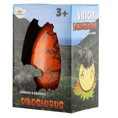 Teddies Vejce líhnoucí a rostoucí Dinosaurus 2barvy ~ 3