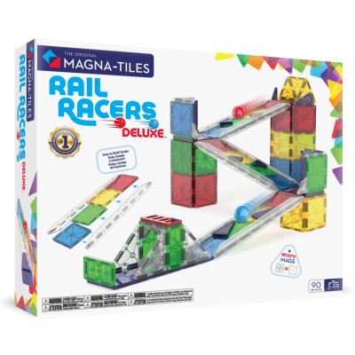 Magna-Tiles Rail Racers Deluxe 90 dílů