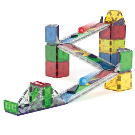 Magna-Tiles Rail Racers Deluxe 90 dílů ~ 2