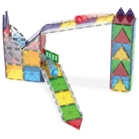 Magna-Tiles Rail Racers Deluxe 90 dílů ~ 6