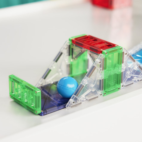 Magna-Tiles Rail Racers Deluxe 90 dílů ~ 7