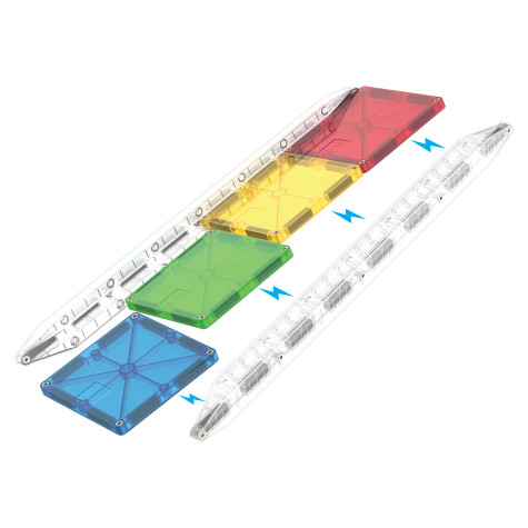 Magna-Tiles Rail Racers 33 dílů ~ 7
