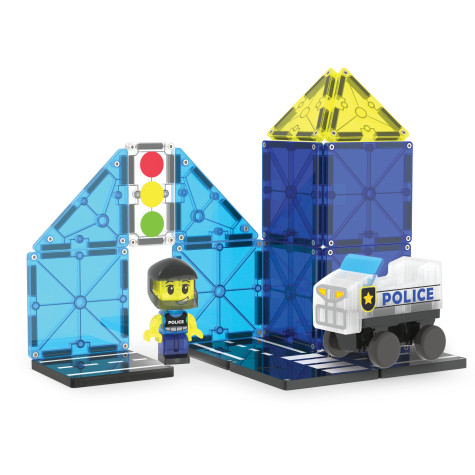 Magna-Tiles Police Patrol 20 dílů ~ 4