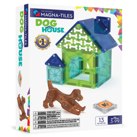Magna-Tiles Dog House 13 dílů ~ 1