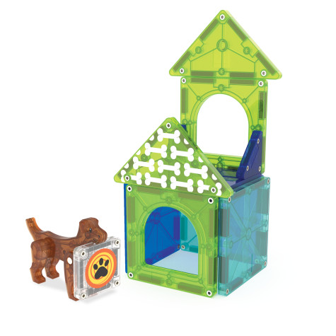 Magna-Tiles Dog House 13 dílů ~ 6