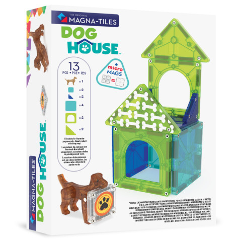 Magna-Tiles Dog House 13 dílů ~ 7