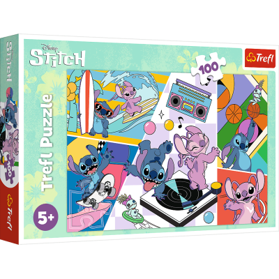 TREFL Puzzle Lilo&Stitch: Vzpomínky 100 dílků
