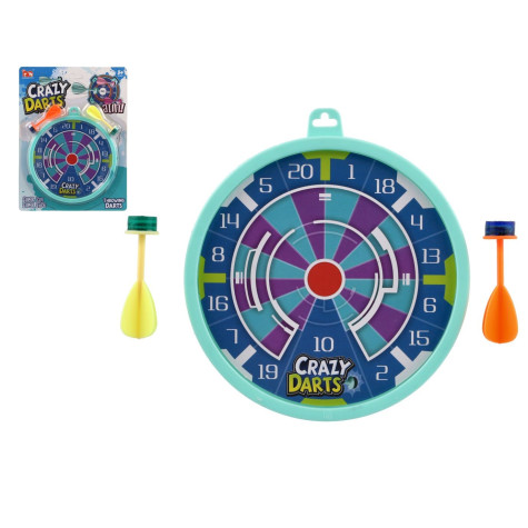 Terč se šipkami lepicími 2ks plast 15,5cm ~ 1