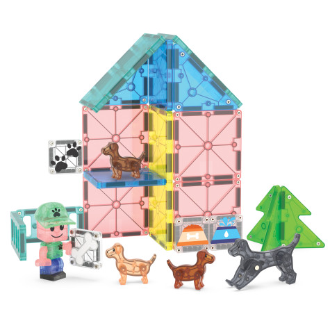 Magna-Tiles Puppy Park 27 dílů ~ 4